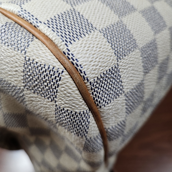 Auth Louis Vuitton Siracusa GM Demier Azur Handbag bag - Picture 12 of 14